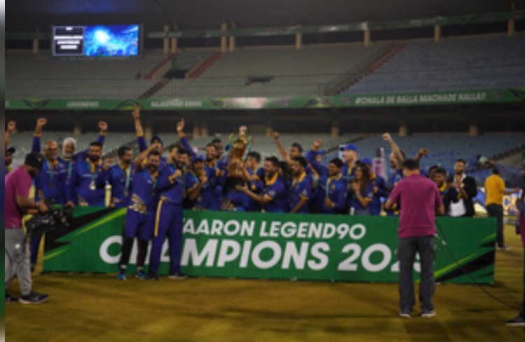 छत्तीसगढ़ वॉरियर्स ने राजस्थान किंग्स को हराया, लीजेंड 90 लीग का खिताब जीता