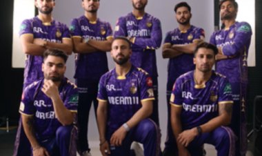 आईपीएल 2025 : केकेआर ने सीजन के लिए किया नई थ्री स्टार जर्सी का अनावरण