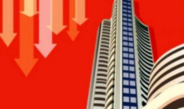 भारतीय शेयर बाजार लाल निशान में बंद, सेंसेक्स 217 अंक फिसला