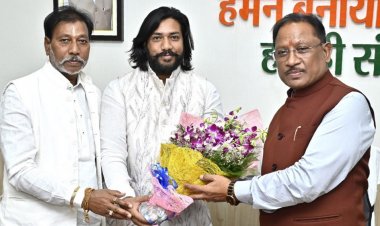 रायपुर : मुख्यमंत्री श्री विष्णुदेव साय ने विधायक गुरु खुशवंत साहेब को दी जन्मदिन की बधाई