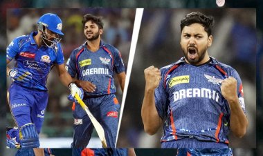 रोमांचक मैच में जीती लखनऊ, मुंबई की तीसरी हार, आवेश खान का आखिरी ओवर में कमाल…