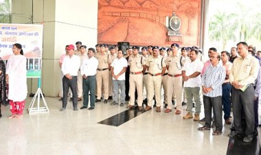 रेलवे में मनाई गई अंबेडकर जयंती