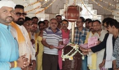 भगवान परशुराम जन्म महोत्सव का पहला न्योता भोलेनाथ को दिया:30 अप्रैल को 11 कुंडीय यज्ञ से होगी शुरुआत, युवा ब्रह्मण निकालेंगे बाइक रैली