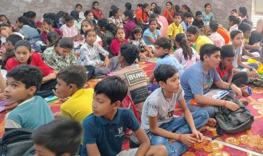 राज्यस्तर कलर एंड क्लिक स्पर्धा में बच्चों ने लिया बढ़-चढक़र हिस्सा