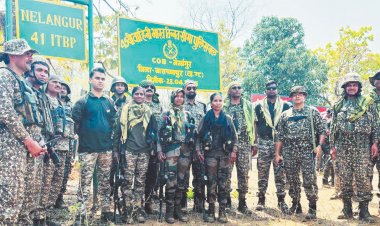 अबूझमाड़ के नेलांगुर में आईटीबीपी का नया कैंप स्थापित