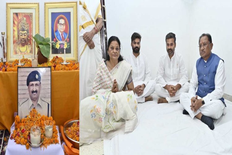 रायपुर : मुख्यमंत्री  विष्णु देव साय ने स्वर्गीय श्री बहादुर सिंह जागृत को श्रद्धांजलि अर्पित की