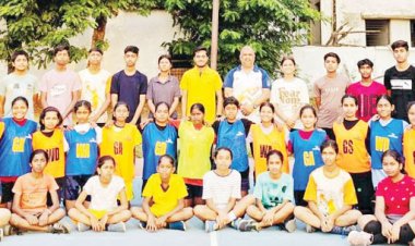 सरगुजा संभाग के नेटबॉल खिलाडिय़ों ने राष्ट्रीय चैंपियनशिप के लिए ट्रायल में लिया भाग