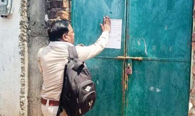 खबर का असर: 2 एकड़ वन भूमि को कब्जा मुक्त कराने 42 लोगों के मकान में किया नोटिस चस्पा