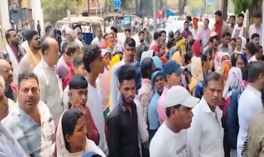 अपोलो रोड 80 फीट चौड़ी करने तोड़फोड़, नगर-निगम के खिलाफ कांग्रेस भाजपा नेता एक हुए