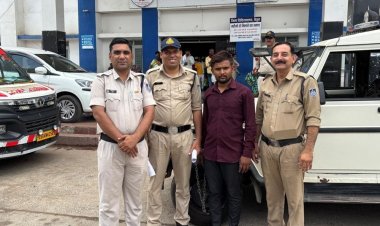 बैतूल में नाबालिग से दुष्कर्म का आरोपी गिरफ्तार:3 महीने से था फरार; एसपी ने घोषित किए थे  3 हजार का इनाम