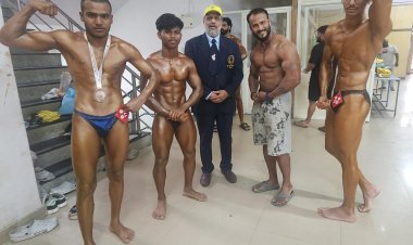 बाड़ी बिल्डिंग में छत्तीसगढ़ के खिलाड़ियों ने दिखाया दम