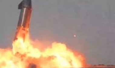 स्पेसएक्स का सबसे विशाल रॉकेट, लॉन्चिंग के बाद हुआ क्रैश