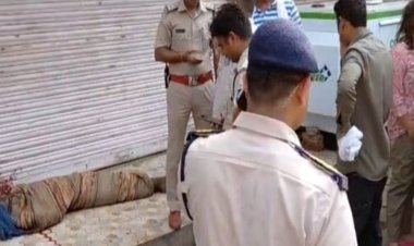 ग्वालियर में युवक की बेरहमी से हत्या:चादर में लिपटा मिला शव; चेहरा पत्थर से कुचला, CCTV में संदिग्ध भागता दिखा