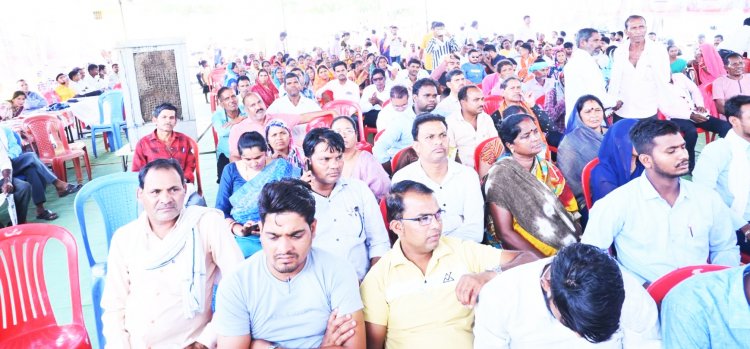 सुरसाबांधा के समाधान शिविर में साढ़े 10 हजार आवेदनों का निराकरण