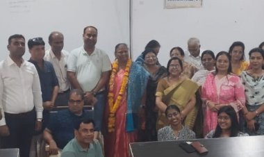 पीएम एक्सीलेंस कॉलेज की प्रोफेसर डॉ. मधुलता जैन हुईं रिटायर:तीन पीढ़ियों को पढ़ाया संस्कृत; यूनिवर्सिटी टॉपर तैयार किए, 6 विद्यार्थियों को पीएचडी करवाई