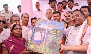 रायपुर : कृषि मंत्री श्री रामविचार नेताम विकसित कृषि संकल्प अभियान में हुए शामिल