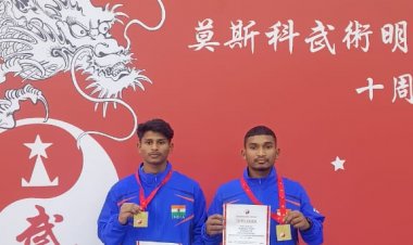 ओडिशा के जिन्दल स्पोर्ट्स हॉस्टल के खिलाड़ियों ने मास्को वुशू स्टार इंटरनेशनल चैंपियनशिप 2025 में जीते स्वर्ण पदक