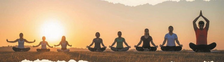 योग ध्यान और जुम्बा का साप्ताहिक  शिविर 14 से 21 तक