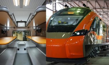 प्रधानमंत्री नरेंद्र मोदी ने 17 जनवरी 2026 को देश की पहली वंदे भारत स्लीपर ट्रेन को दिखाई हरी झंडी!  कल से दौड़ेगी पहली वंदे भारत स्लीपर ट्रेन ।