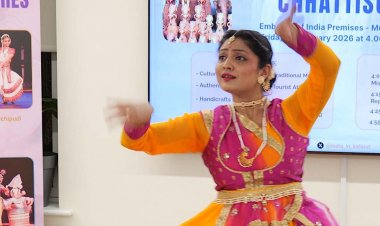 छत्तीसगढ़ की कला आयरलैंड तक पहुंची!कला-संस्कृति को मिली वैश्विक पहचान।