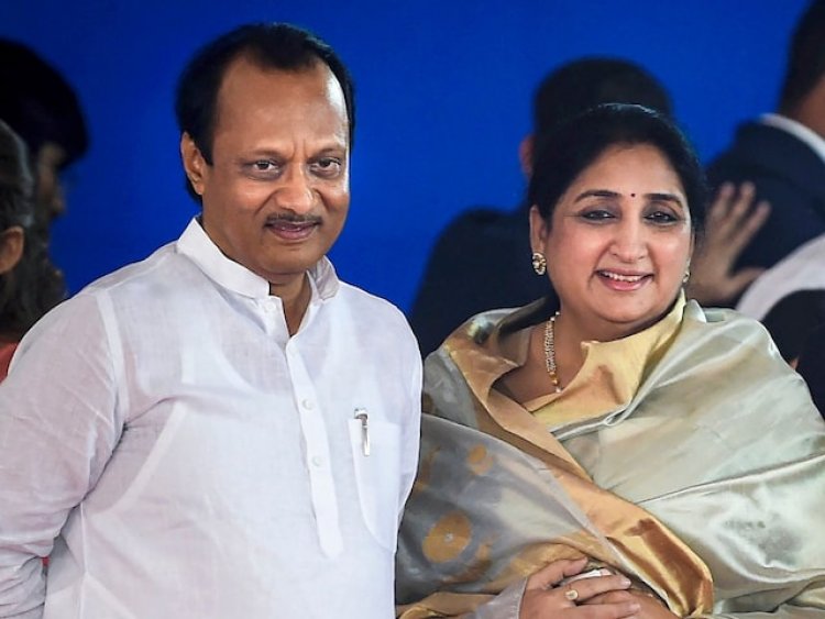 अजित पवार की पत्नी सुनेत्रा पवार महाराष्ट्र की अगली उपमुख्यमंत्री पद  की ली शपथ।