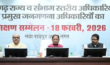 रायपुर : जनगणना-2027 राष्ट्र निर्माण की आधारशिला : मुख्यमंत्री विष्णु देव साय