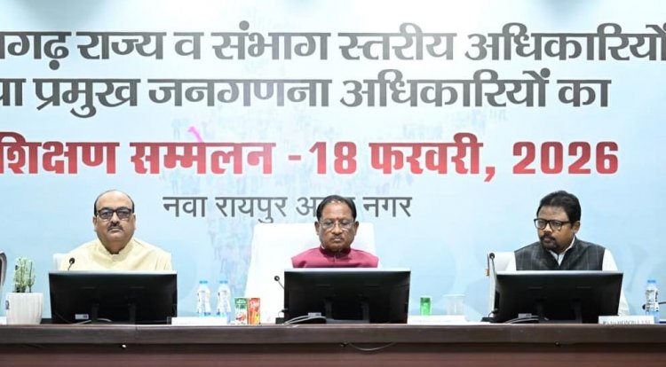 रायपुर : जनगणना-2027 राष्ट्र निर्माण की आधारशिला : मुख्यमंत्री विष्णु देव साय