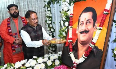 रायपुर : जनजातीय समाज के उत्थान के लिए समर्पित रहा स्व. दिलीप सिंह जूदेव का जीवन : मुख्यमंत्री श्री साय