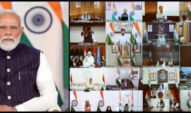 प्रधानमंत्री ने पश्चिम एशिया संकट की उभरती स्थिति के मद्देनज़र तैयारियों की समीक्षा के लिए मुख्यमंत्रियों के साथ बैठक की अध्यक्षता की