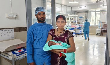 रायपुर : एसएनसीयू बना नवजातों का सहारा