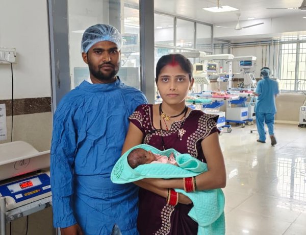 रायपुर : एसएनसीयू बना नवजातों का सहारा
