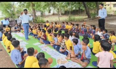 खरतुली में गुल्लक तोड़ पैसा जोड़ का आयोजन एवं गुल्लक सजावट प्रतियोगिता रखी गई