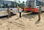 सूरजपुर में परिवहन विभाग की बड़ी कार्रवाई, अवैध यात्री परिवहन करती दो जीप जब्त, बसों पर भी लगा जुर्माना