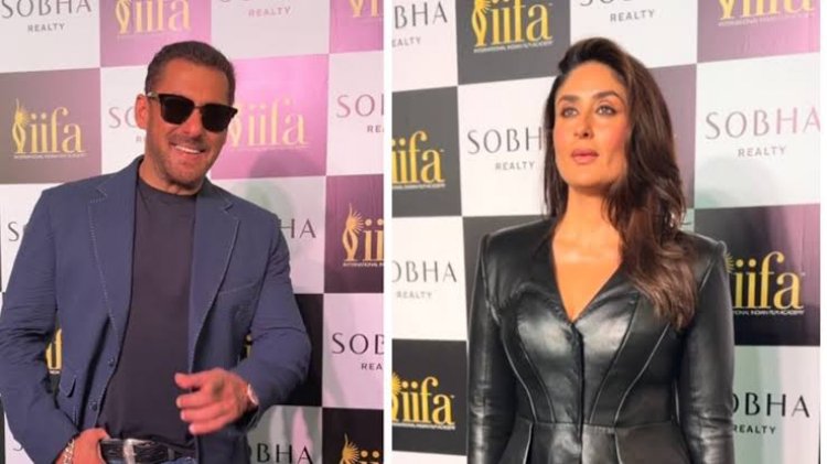 IIFA 2027 में सलमान खान को देखते ही करीना कपूर ने लगाया गले! वायरल VIDEO ने खींचा सबका ध्यान, शाहिद-वरुण के लुक भी छाए