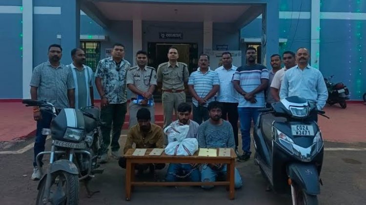 बालोद में नशीली गोलियों का बड़ा खेल बेनकाब, 6 लाख की टैबलेट के साथ तीन तस्कर गिरफ्तार, भुवनेश्वर से जुड़ा कनेक्शन